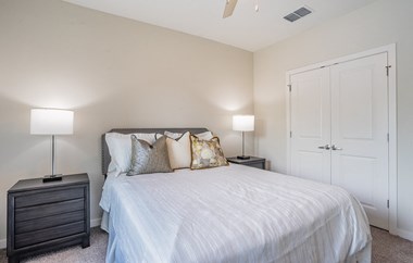 Sample Bedroom at Osprey Park 62+ Apartments, Florida, 34758 - Photo Gallery 5