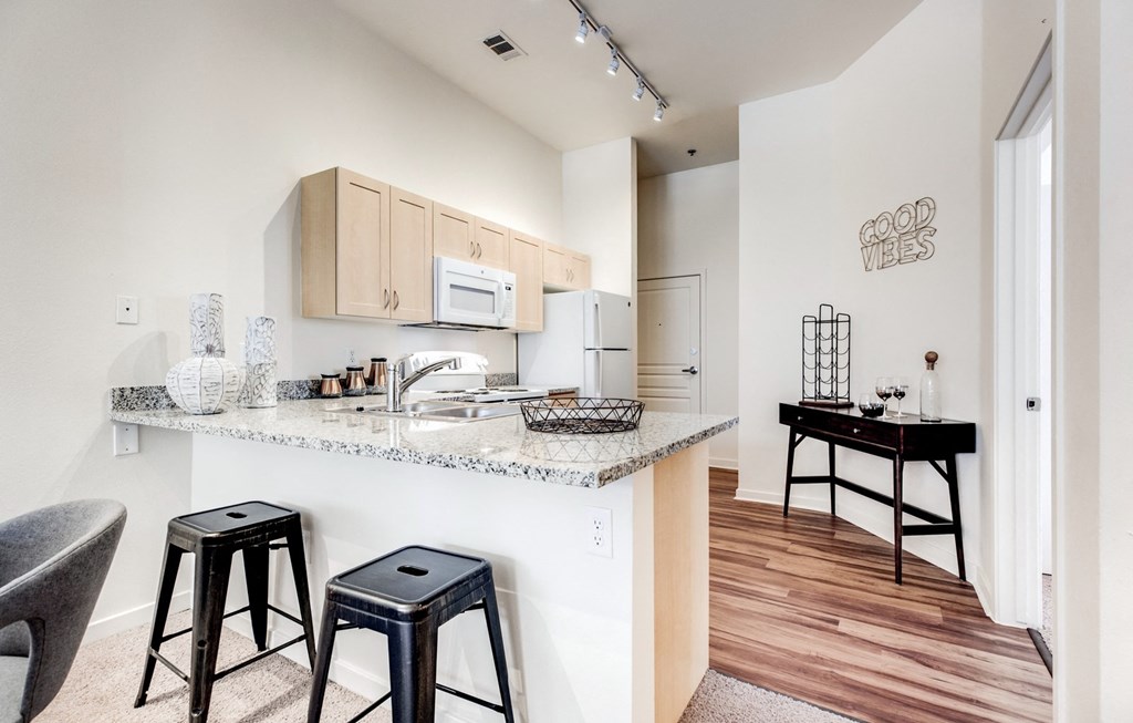Dominium-Park Avenue West-Model Kitchen at Park Avenue West, Denver, CO 80205