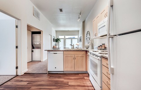 Dominium-Park Avenue West-Model Kitchen at Park Avenue West, Denver, CO 80205