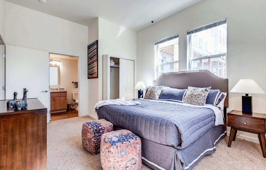 Dominium-Park Avenue West-Model Bedroom at Park Avenue West, Denver