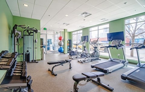 Dominium-Park Avenue West-Fitness Center at Park Avenue West, Denver Colorado