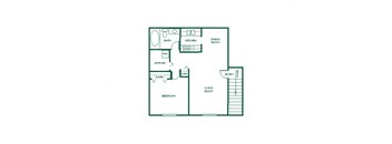 1 Bedroom Floor Plan