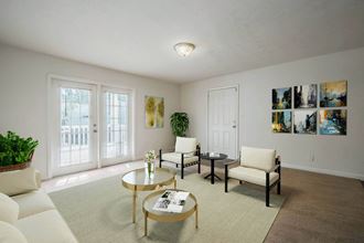 Park At Mt Zion_Model Apartment Living Room Park At Mt Zion_Model Apartment Living Room