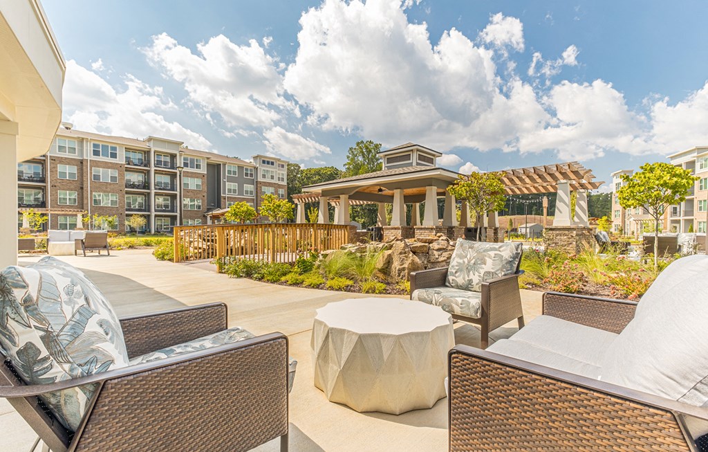 Dominium-Preserve at Peachtree Shoals-Community Patio