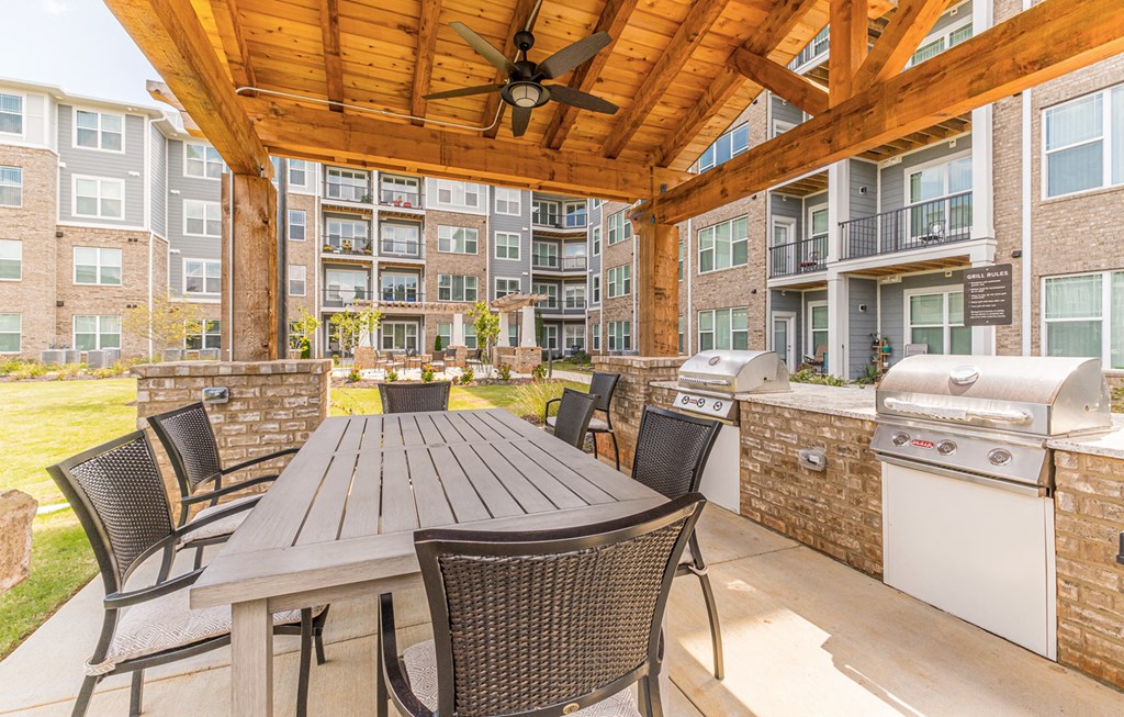 Dominium-Preserve at Peachtree Shoals-Picnic and Grilling Area