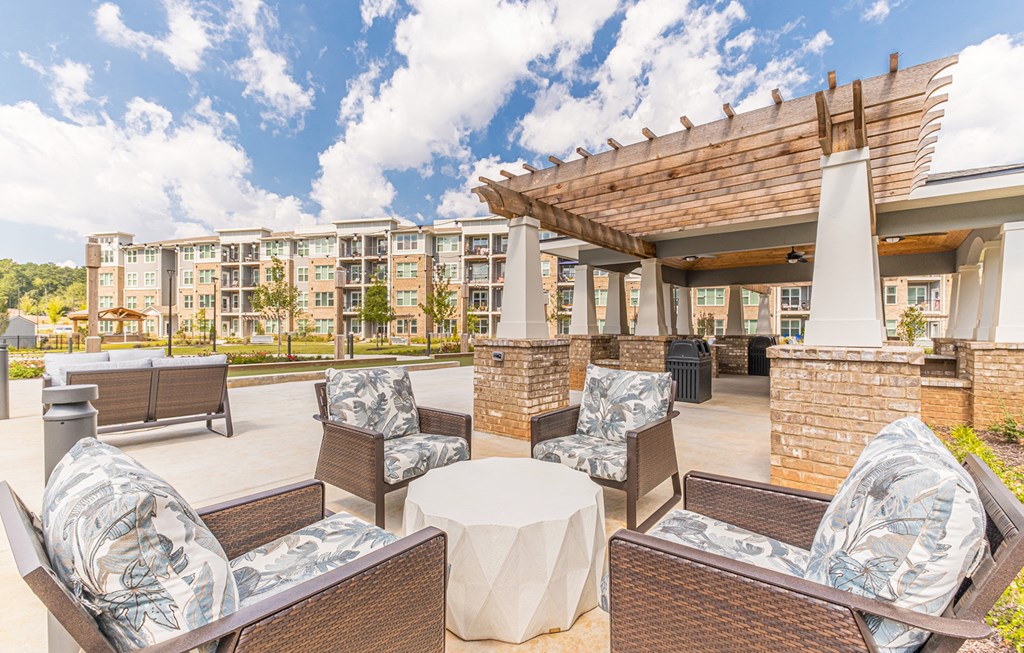 Dominium-Preserve at Peachtree Shoals-Picnic and Grilling Area