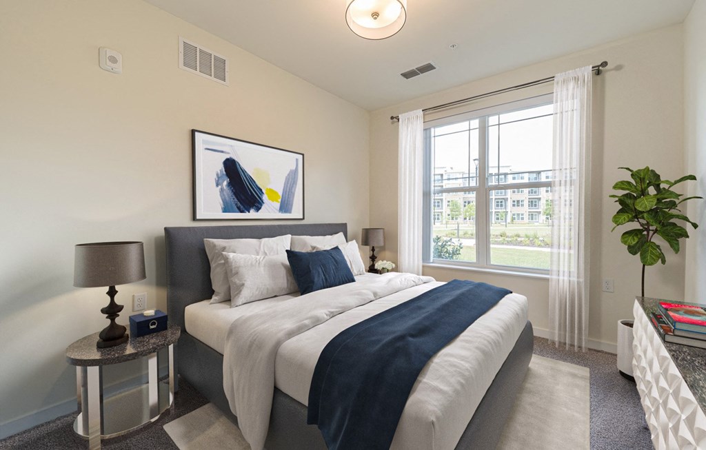 Dominium-Preserve at Peachtree Shoals-Virtually Staged Bedroom