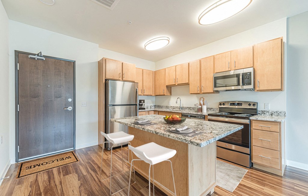 Dominium-Preserve at Peachtree Shoals-Virtually Staged Kitchen