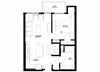 Preserve at Shady Oak_1 Bedroom Floor Plan