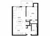 Preserve at Shady Oak_1 Bedroom Floor Plan