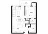 Preserve at Shady Oak_1 Bedroom Floor Plan