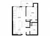 Preserve at Shady Oak_1 Bedroom Floor Plan
