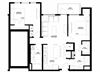 Preserve at Shady Oak_2 Bedroom Floor Plan
