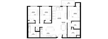 Preserve at Shady Oak_3 Bedroom Floor Plan