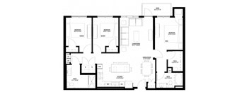 Preserve at Shady Oak_3 Bedroom Floor Plan