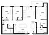 Preserve at Shady Oak_3 Bedroom Floor Plan