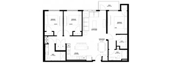 Preserve at Shady Oak_3 Bedroom Floor Plan