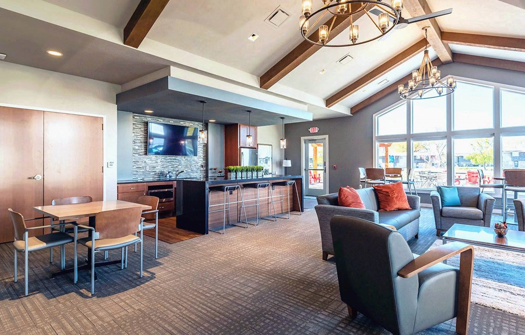 Community Room at RiverEast, Iowa, 51501