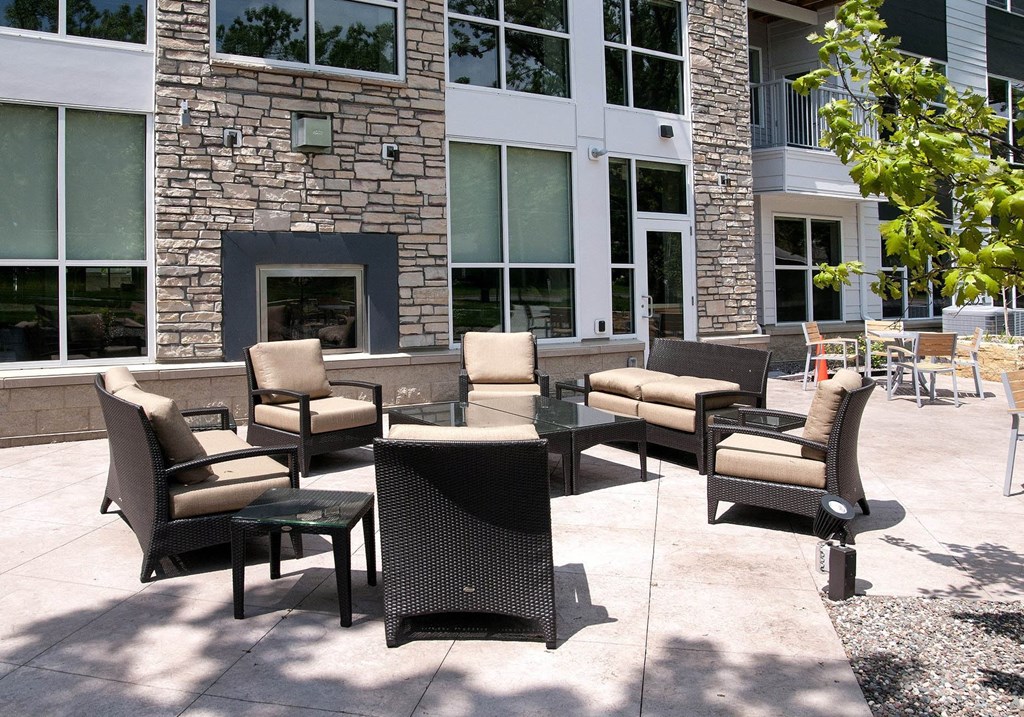 River North_Model Outdoor Sitting Area