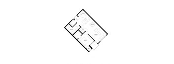 River North_1 Bedroom Floor Plan