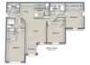 Riverstock_3 Bedroom Floor Plan