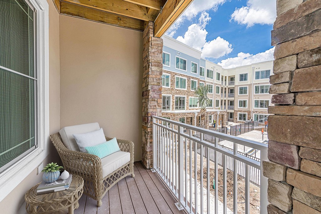 Balcony at Sandpiper Glen 62+ Apartments, Orlando, FL