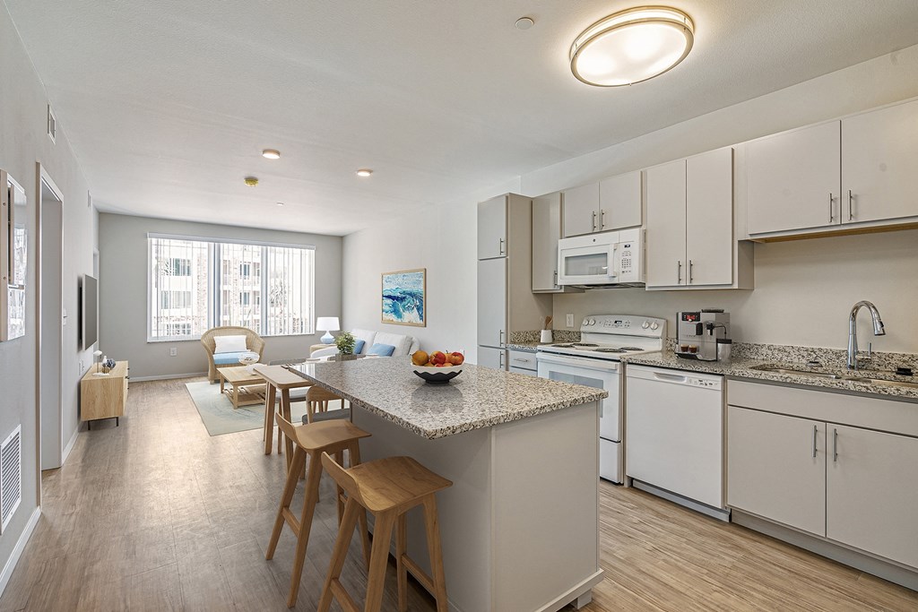 Kitchen at Sandpiper Glen 62+ Apartments, Orlando, FL, 32825