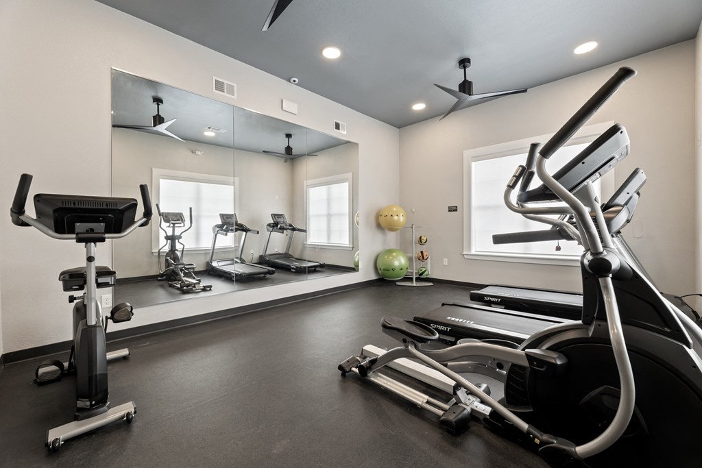 Gym Gym at Sandy Creek Apartments, Texas