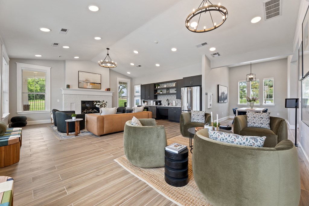 Interior area at Sandy Creek Apartments, Bryan, Texas
