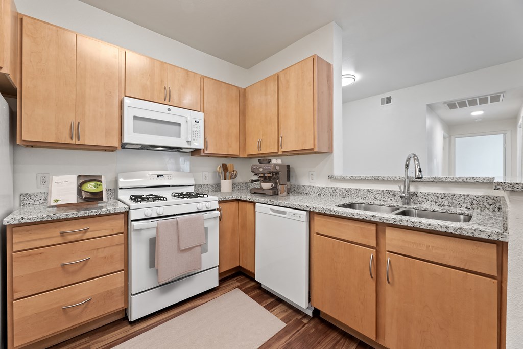 Kitchen Kitchen at Sandy Creek Apartments, Texas, 77807