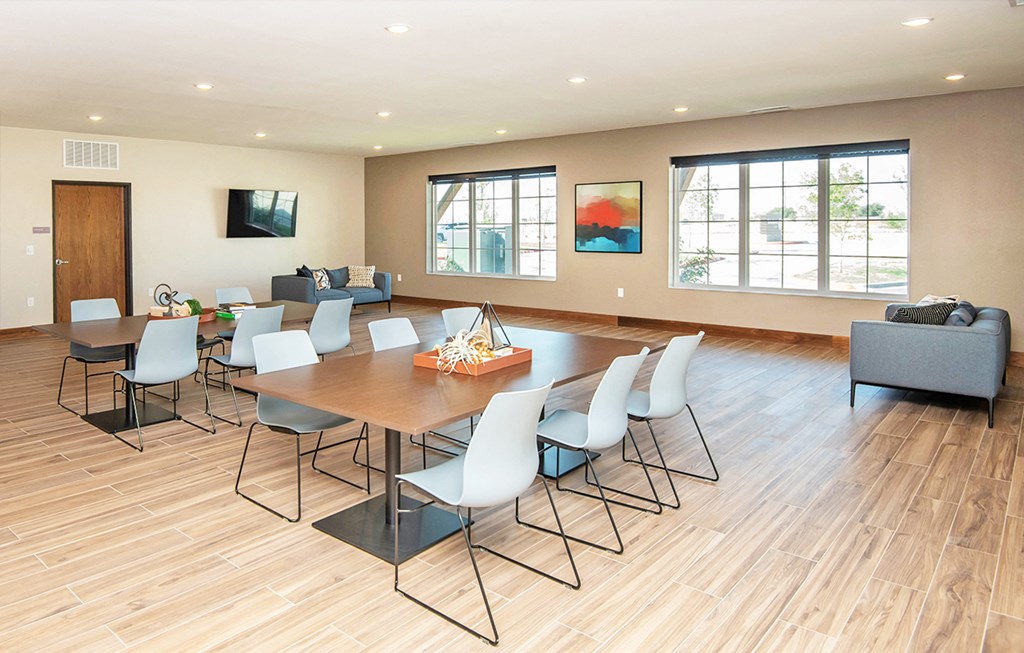 Common Room at Scharbauer Flats, Midland, TX, 79705