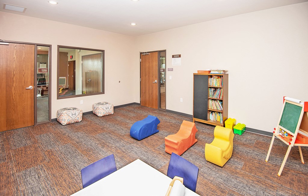 Activity Room at Scharbauer Flats, Midland, Texas