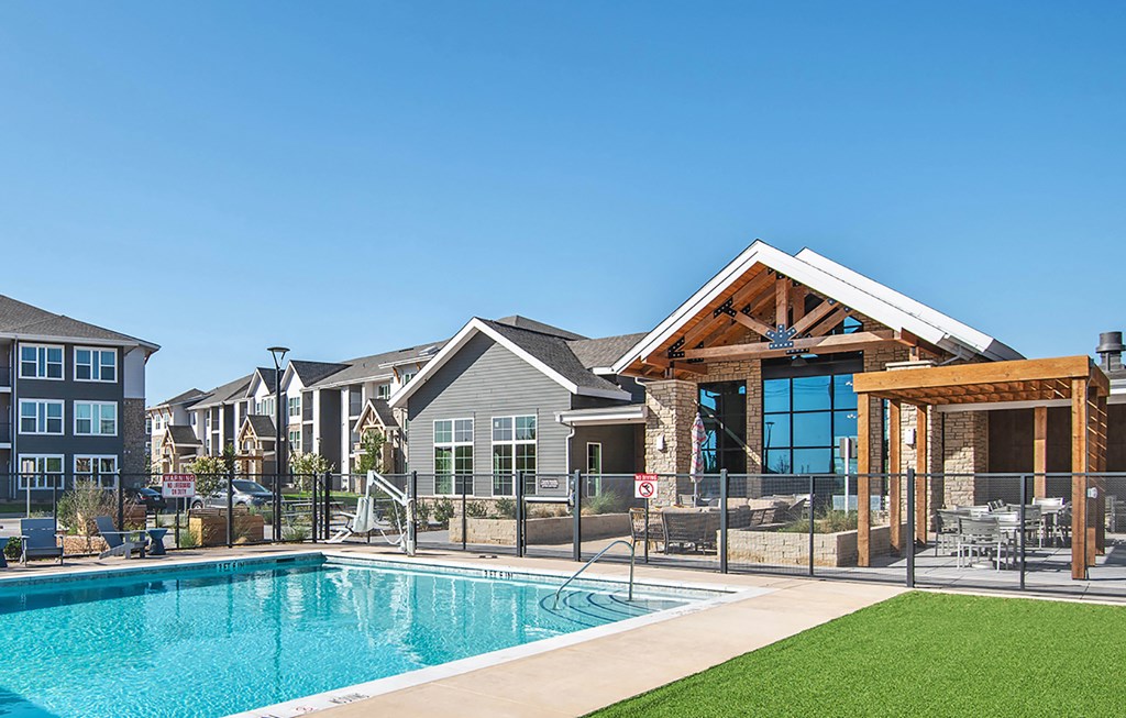 Swimming Pool With Relaxing Sundecks at Scharbauer Flats, Midland, 79705