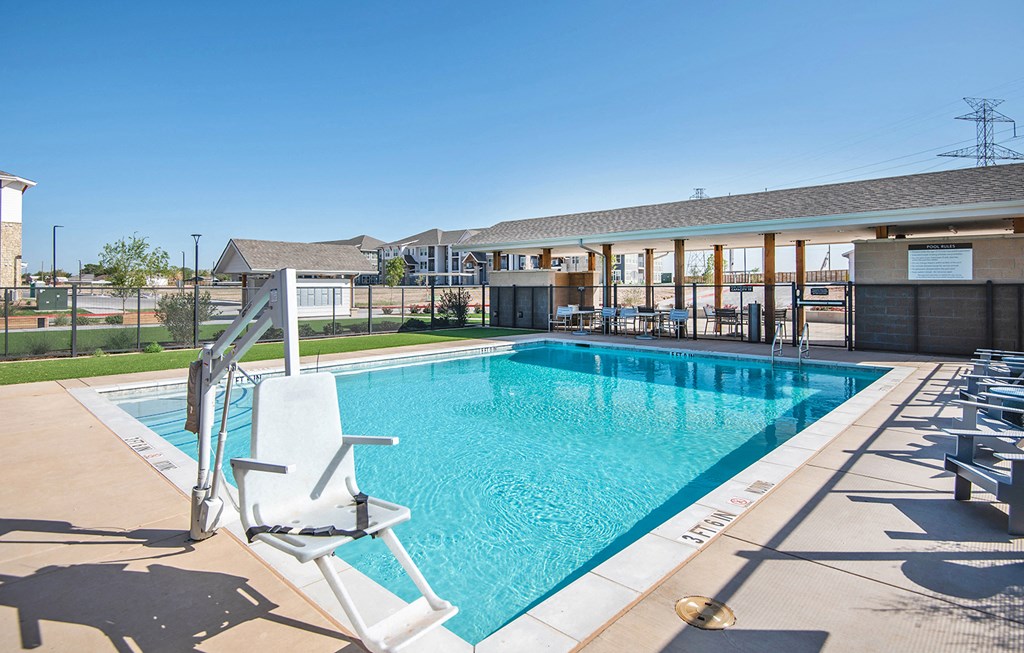 Invigorating Swimming Pool at Scharbauer Flats, Midland, TX
