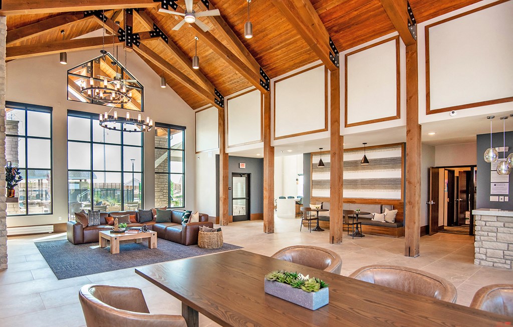 Community Room at Scharbauer Flats, Midland, TX