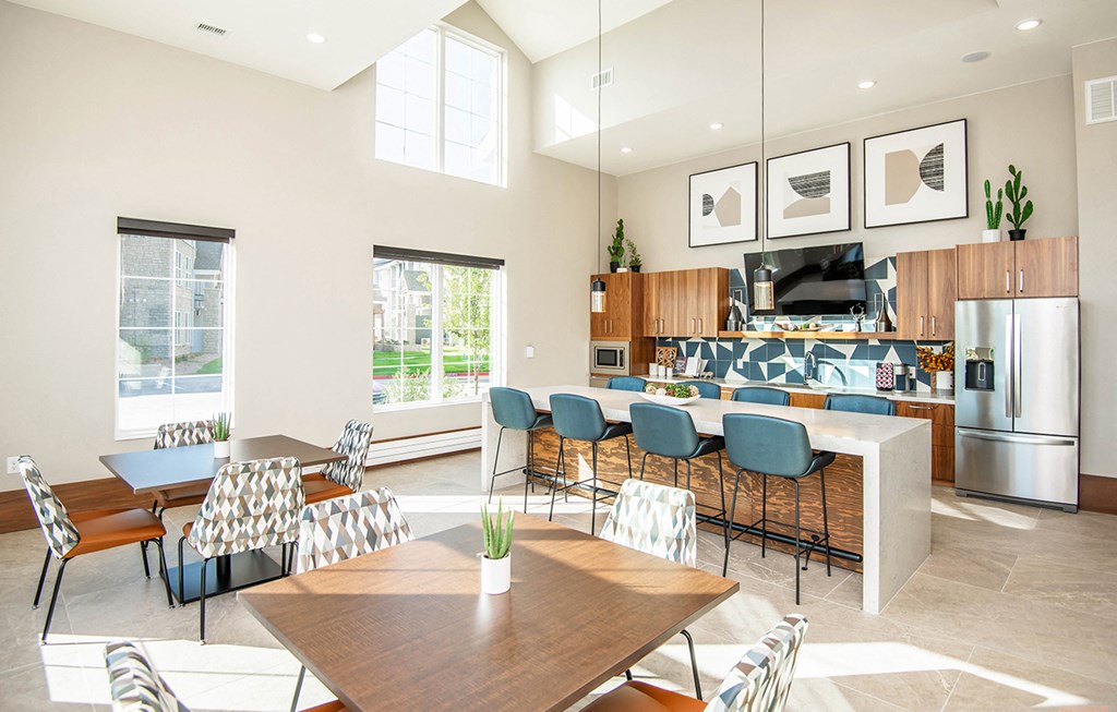 Clubhouse With Kitchen Clubhouse With Kitchen at Scharbauer Flats, Midland, TX, 79705