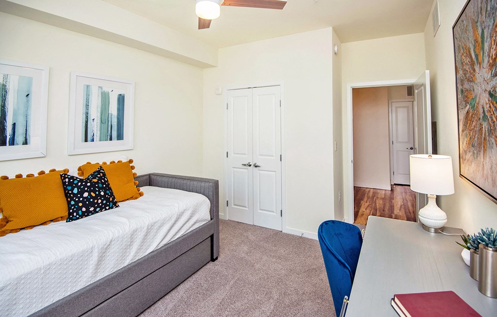 Small Bedroom at Scharbauer Flats, Midland, TX