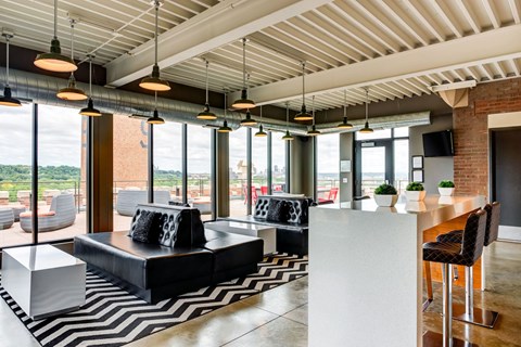 Schmidt Artist Lofts_Roof Clubroom