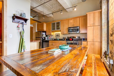 Schmidt Artist Lofts_Model Kitchen