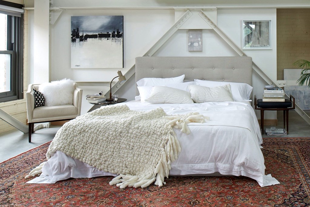 Schmidt Artist Lofts_Model Bedroom