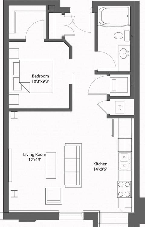 Schmidt Artist Lofts_Floor Plan