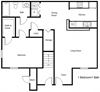 Seven Palms_1 Bedroom Floor Plan