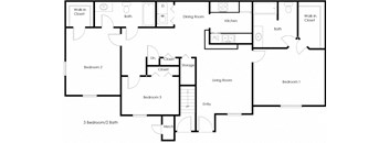 Seven Palms_3 Bedroom Floor Plan