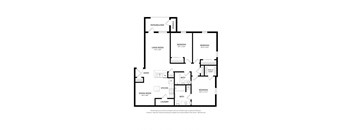 Signature at Southern Oaks_3 Bedroom Floor Plan