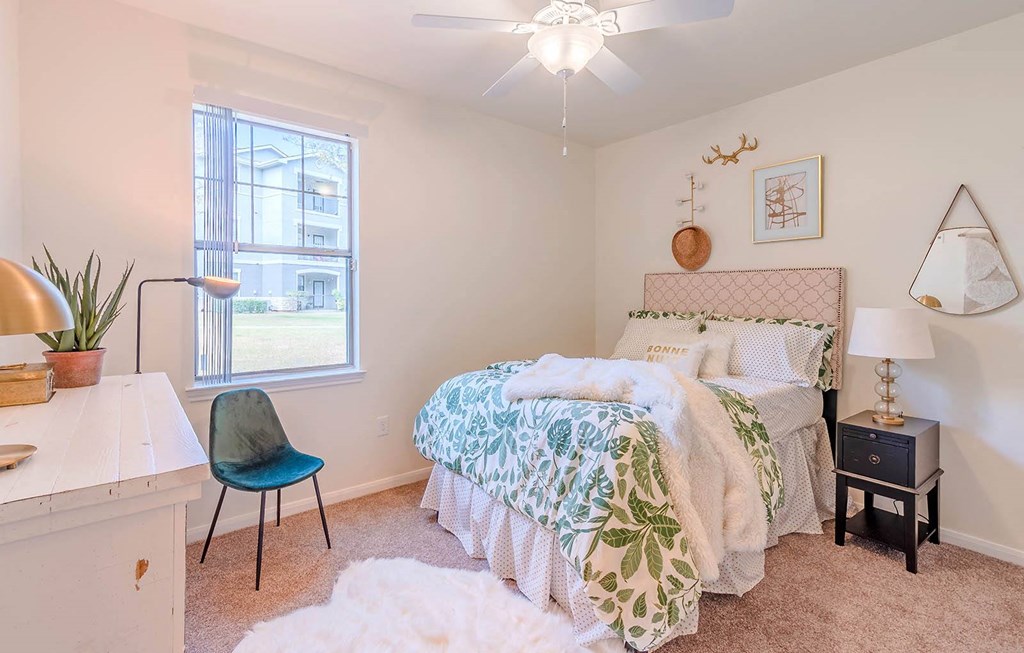 Signature at Southern Oaks_Staged Bedroom