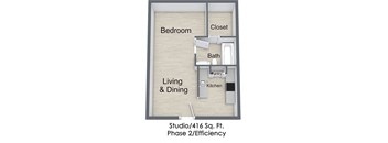 Silver Gardens_Studio Floor Plan