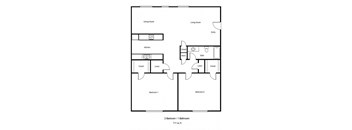 Silver Glen_2 Bedroom Floor Plan
