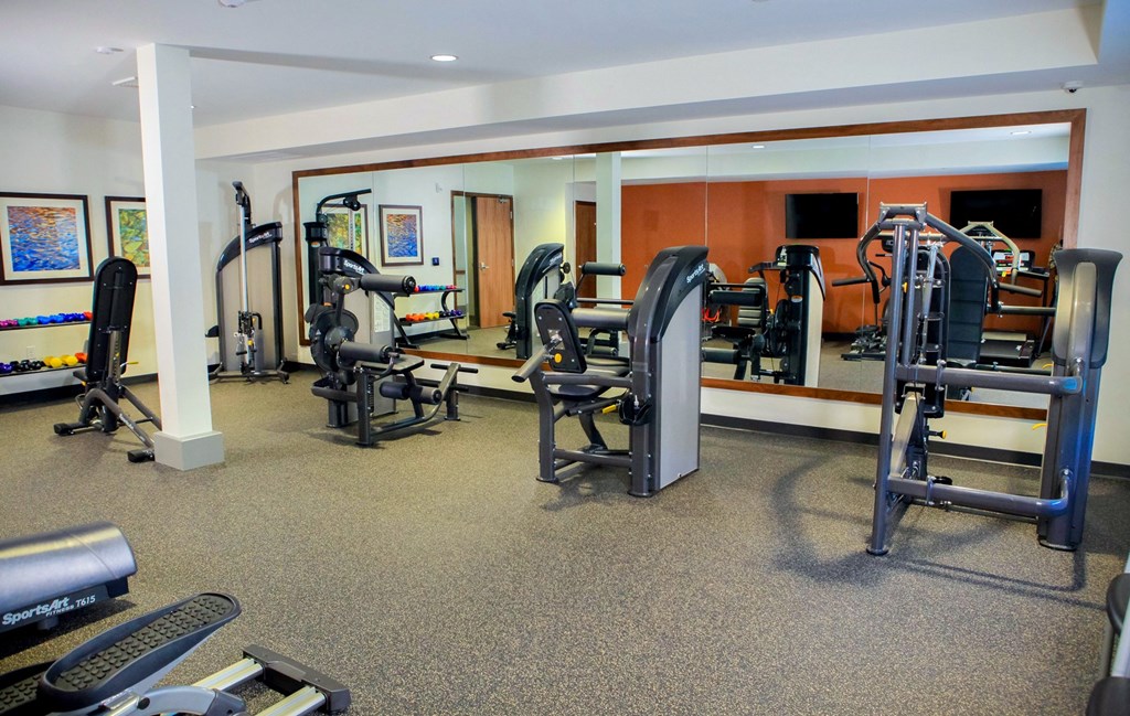 Fitness Center at The Legends of Spring Lake Park 55+ Living, Minnesota