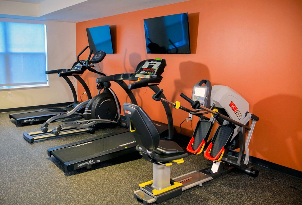Fitness Center at The Legends of Spring Lake Park 55+ Living, Spring Lake Park