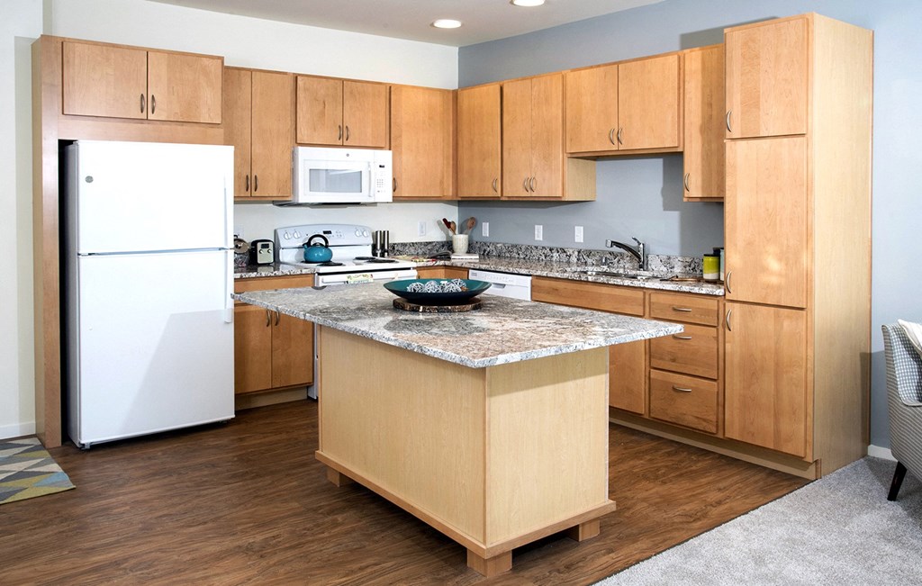 Kitchen at The Legends of Spring Lake Park 55+ Living, Spring Lake Park, MN 55432